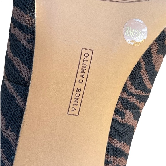 Vince Camuto women boots|  Animal Print | Color: Black /brown | Size: 8M (38.5) - Picture 6 of 13